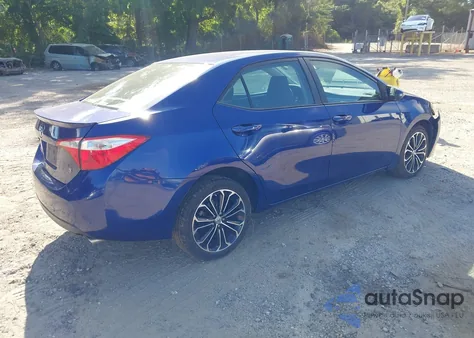 2016 Toyota Corolla S Plus from USA, damaged, VIN 2T1BURHE6GC563524